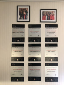 Le coin des membres d’honneur