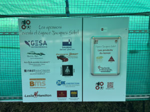 Nos sponsors events et Espace Jacques Gobet