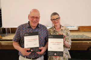 Charles Jaggi, Président d'honneur et Anne Jaggi, Membre d'honneur